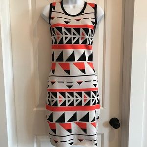 Rachel Roy Geometric Dress